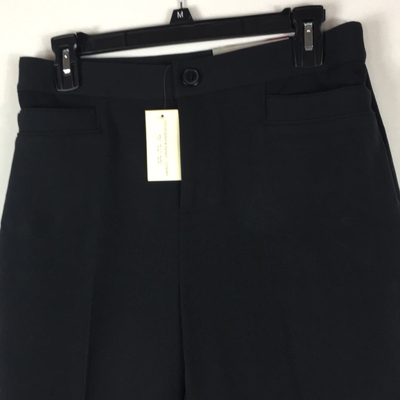 Christopher & Banks Black Workwear Classic Fit Downtown Trouser 8 Petite Pant - Picture 5 of 7